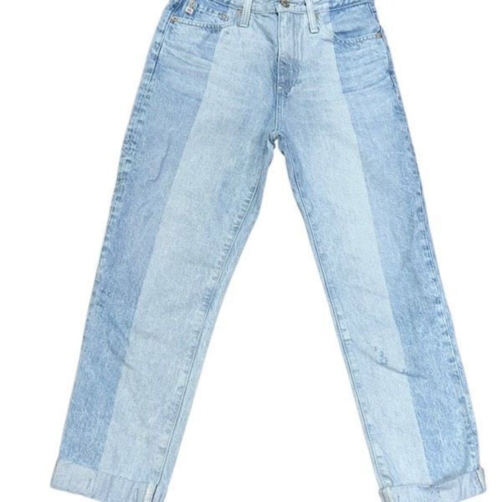 AG ADRIANO GOLDSCHMIED THE PHOEBE VINTAGE HIGH WAISTED BAGGY FIT Jeans 25
